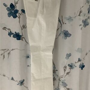 White House Black Market Women's White Boot Cut Jeans